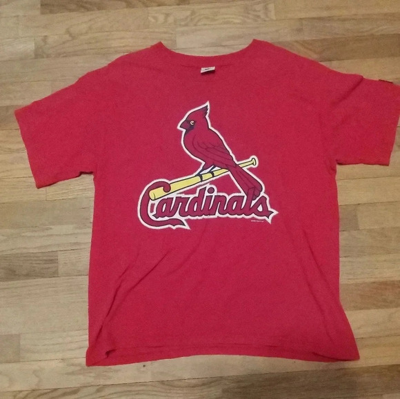 Vintage St. Louis Cardinals Shirt Mark McGwire Starter 90s Ron Gant Auto Large - Picture 15 of 15